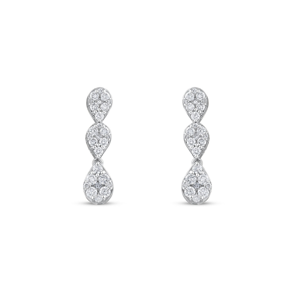 0.89 Karat Wedding Pırlanta Küpe