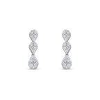 0.89 Karat matrimonio Diamante Orecchini