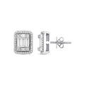 1.09 Karat Magnolia Baget Diamante Orecchini