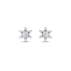 0.41 Karat Flora Diamante Orecchini