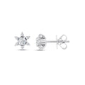 0.41 Karat Flora Diamante Orecchini