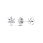 0.41 Karat Flora Diamante Orecchini
