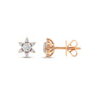 0.41 Karat Flora Diamante Orecchini