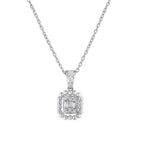 0.06 Karat Aubrey Baget Diamante Collana
