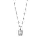 0.18 Karat Josie Baget Diamante Collana