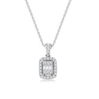 0.18 Karat Josie Baget Diamante Collana