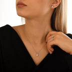 0.17 Karat Katherine Baget Diamante Collana