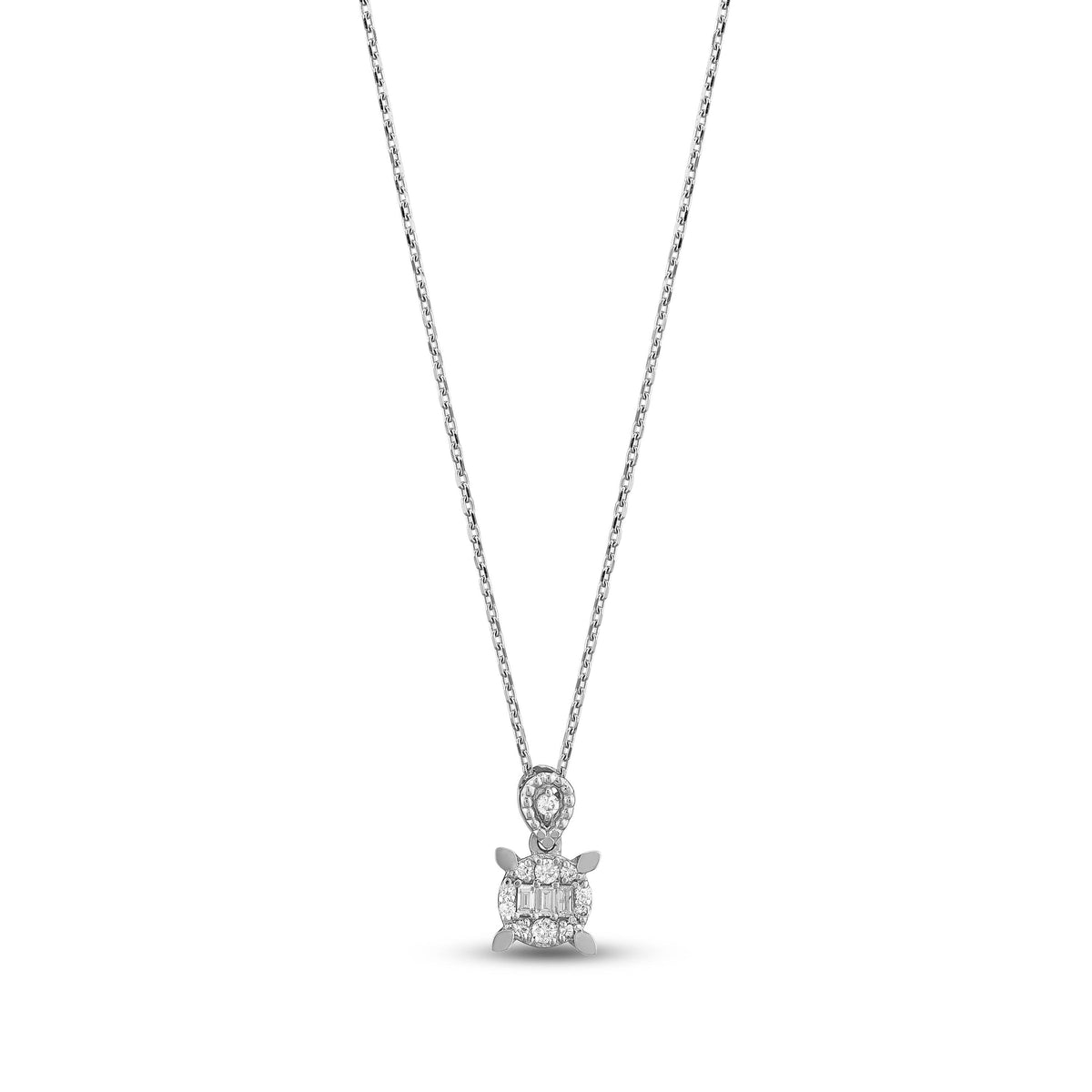 0.17 Karat Katherine Baget Diamante Collana
