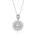 0.76 Karat Zoe Diamante baguette Collana
