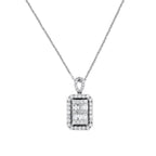 0.83 Karat Sophia Diamante baguette Collana