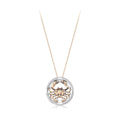 0.32 Karat Diamante Yengeç Burcu Collana
