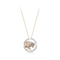 0.31 Karat Diamante Boğa Burcu Collana