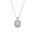 0.45 Karat Alice Diamante baguette Collana