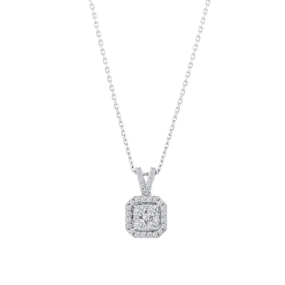 0.33 Karat Diamante Collana