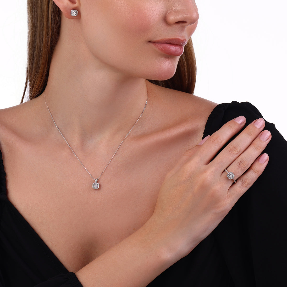 0.50 Karat Diamante Orecchini