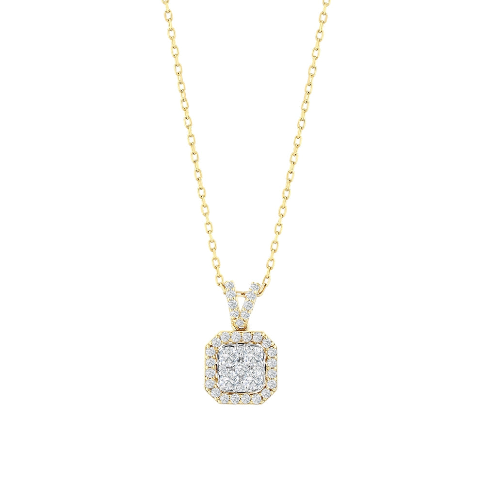 0.33 Karat Diamante Collana