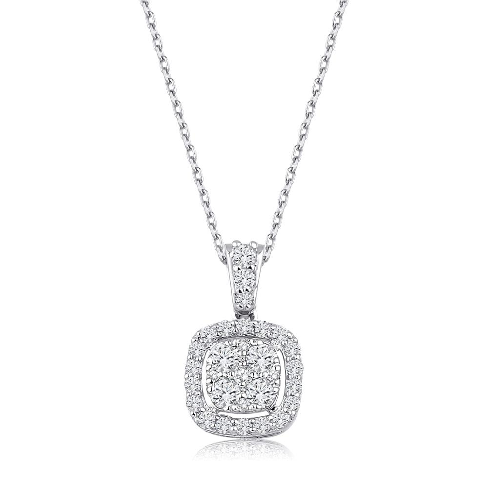 0.31 Karat Angle Pırlanta Kolye