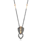 1.08 Karat Spada Diamante Erkek Collana