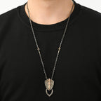 1.08 Karat Spada Diamante Erkek Collana