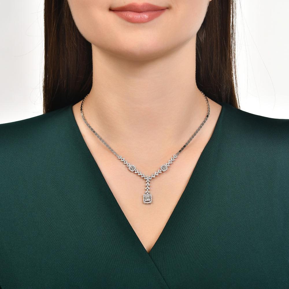 1.53 Karat Baget Diamante Gerdanlık