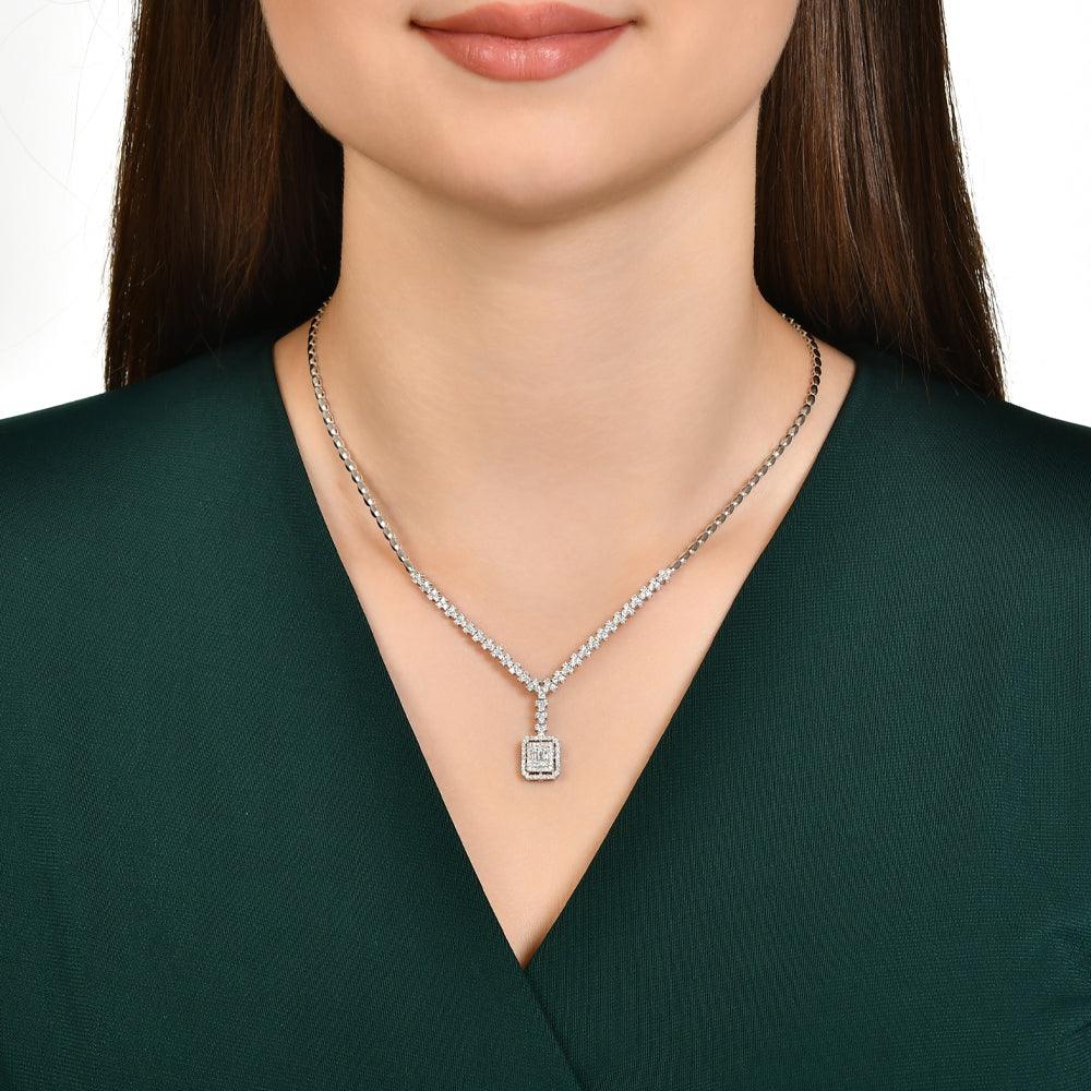 1.69 Karat Baget Diamante Gerdanlık