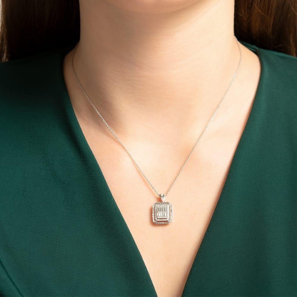 0.21 Karat Ximena Pırlanta Kolye