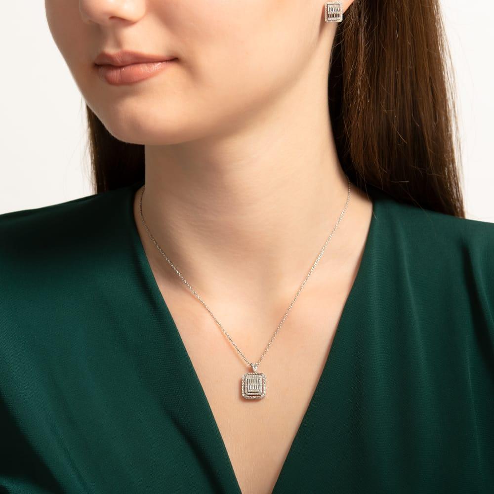 0.21 Karat Ximena Pırlanta Kolye