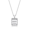 0.16 Karat Laranj Baget Diamante Collana