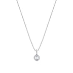 0.21 Karat Diamante Collana