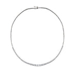 6.75 Karat Ordre Diamante Su Yolu Collana
