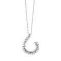 0.79 Karat Neoma Baget Diamante Collana