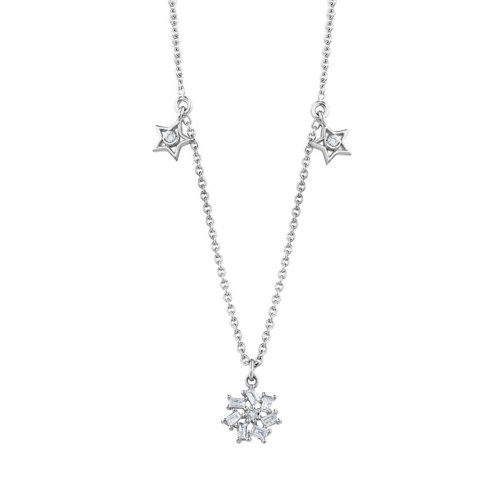 0.12 Karat Julia Baget Diamante Collana