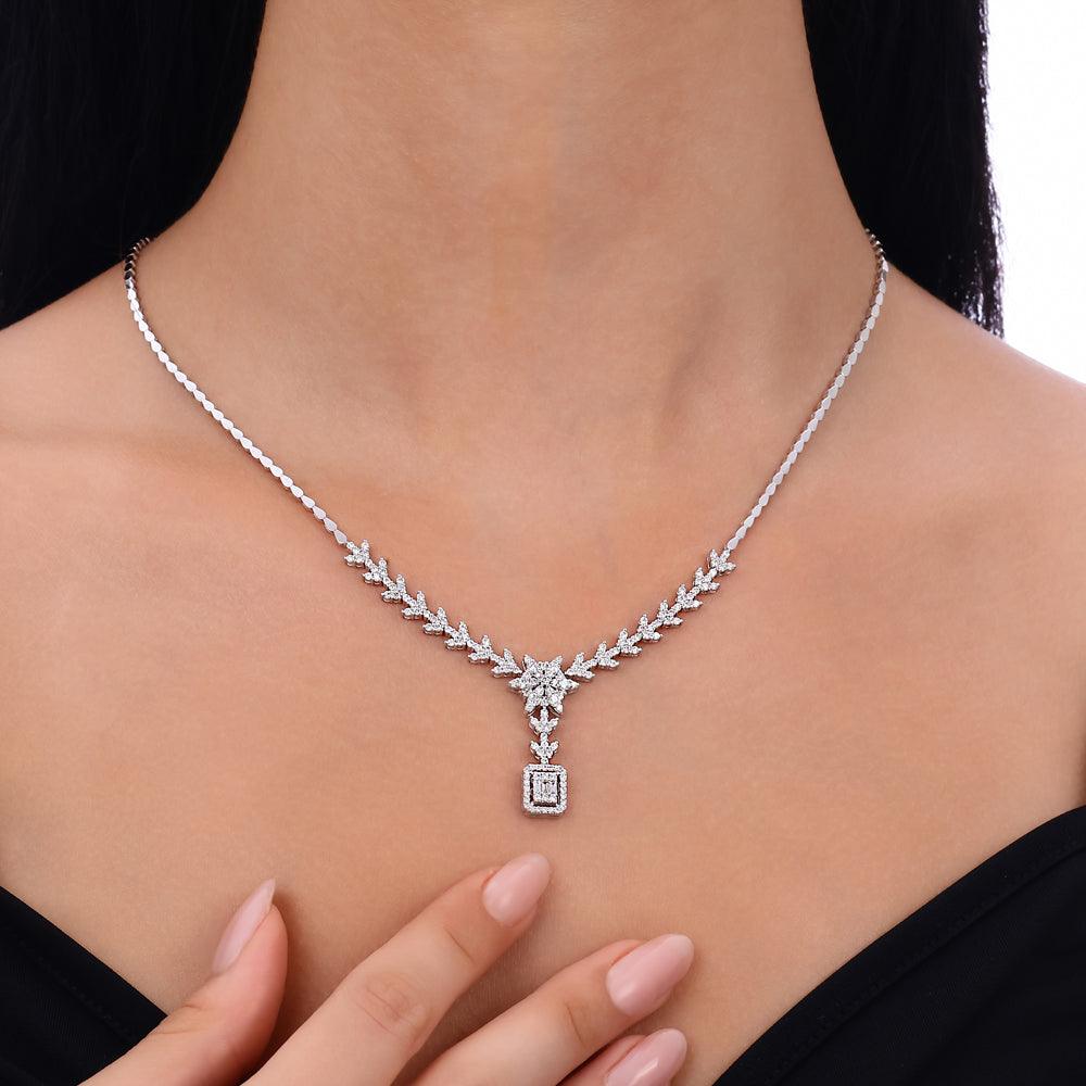 2.20 Karat Baget Diamante Gerdanlık