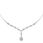 2.28 Karat matrimonio Baget Diamante Gerdanlık