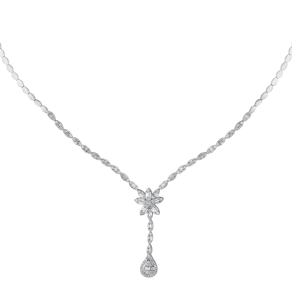 1.91 Karat matrimonio Baget Diamante Gerdanlık
