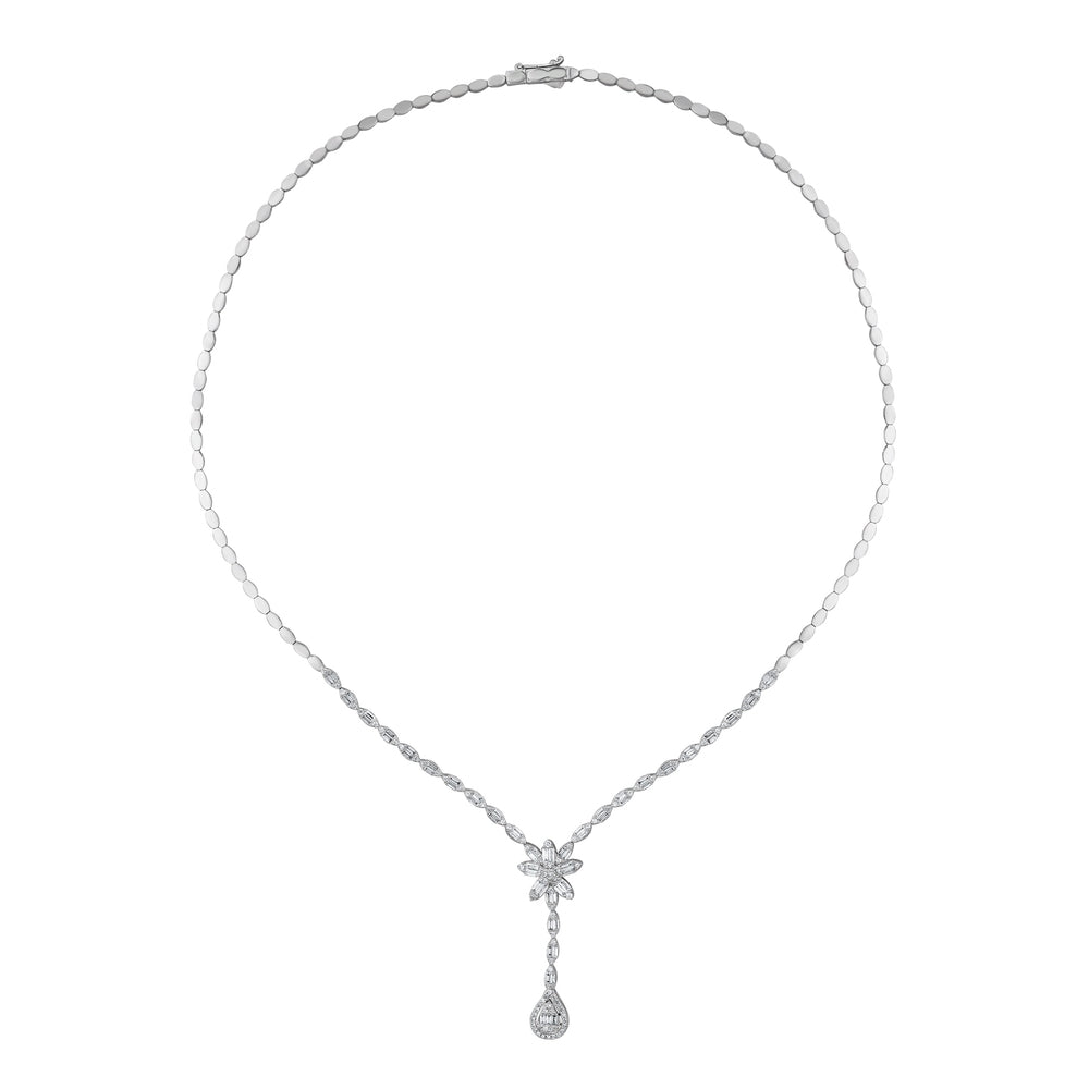 1.91 Karat matrimonio Baget Diamante Gerdanlık