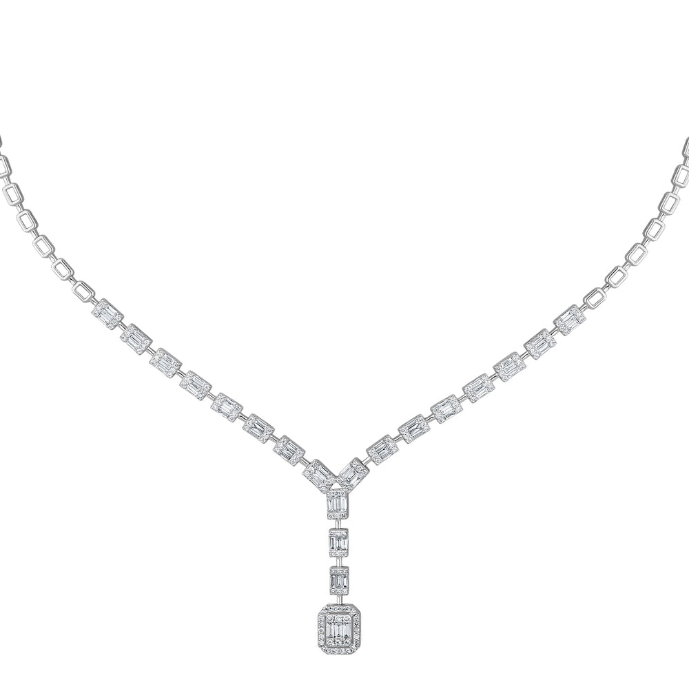 2.60 Karat matrimonio Baget Diamante Gerdanlık