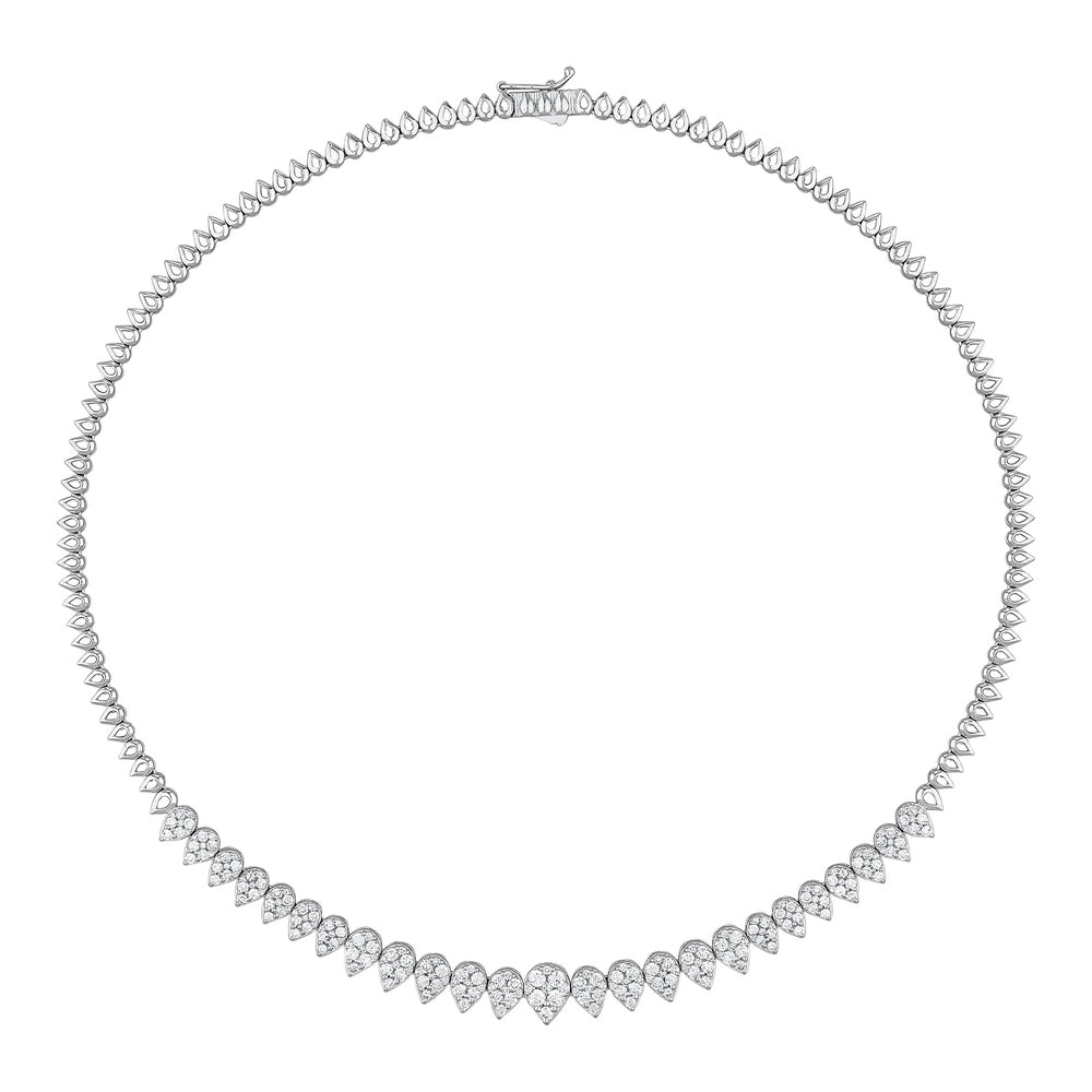 3.94 Karat matrimonio Diamante Gerdanlık