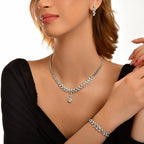 4.01 Karat matrimonio Baget Diamante Gerdanlık