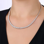 9.39 Karat Aion Diamante Su Yolu Collana