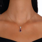 2.81 Karat Cannella Turmalin Diamante Collana