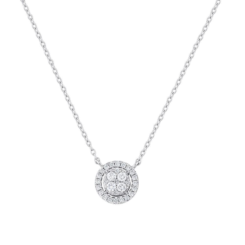 0.28 Karat Sfera Diamante Collana