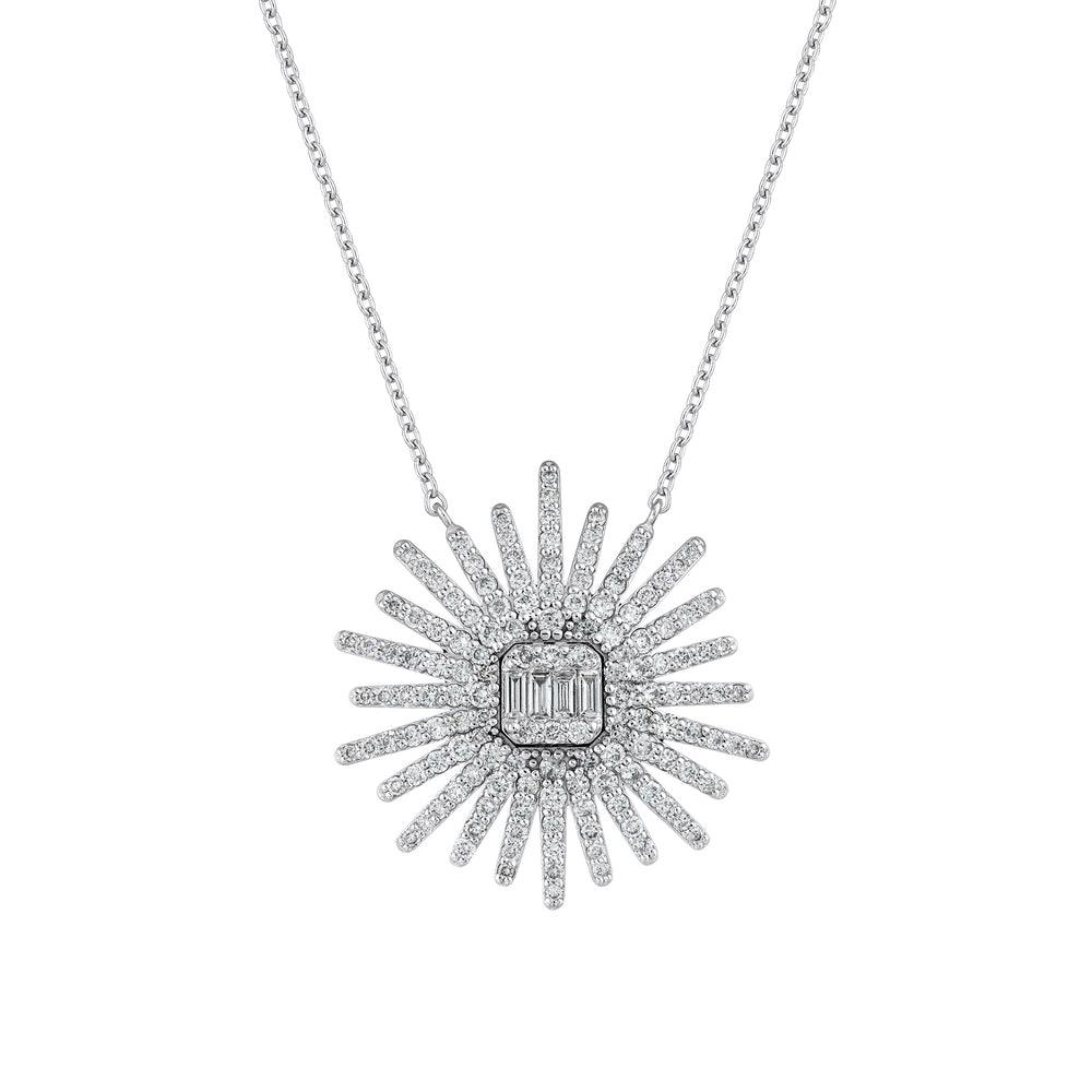 1.36 Karat Lena Baget Diamante Collana