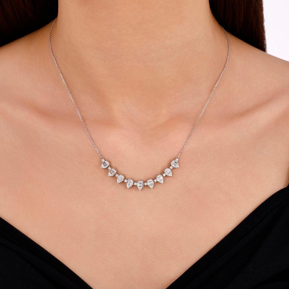 1.16 Karat Gia Baget Diamante Collana