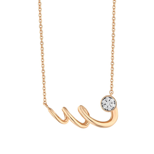 0.07 Karat Diamante Collana