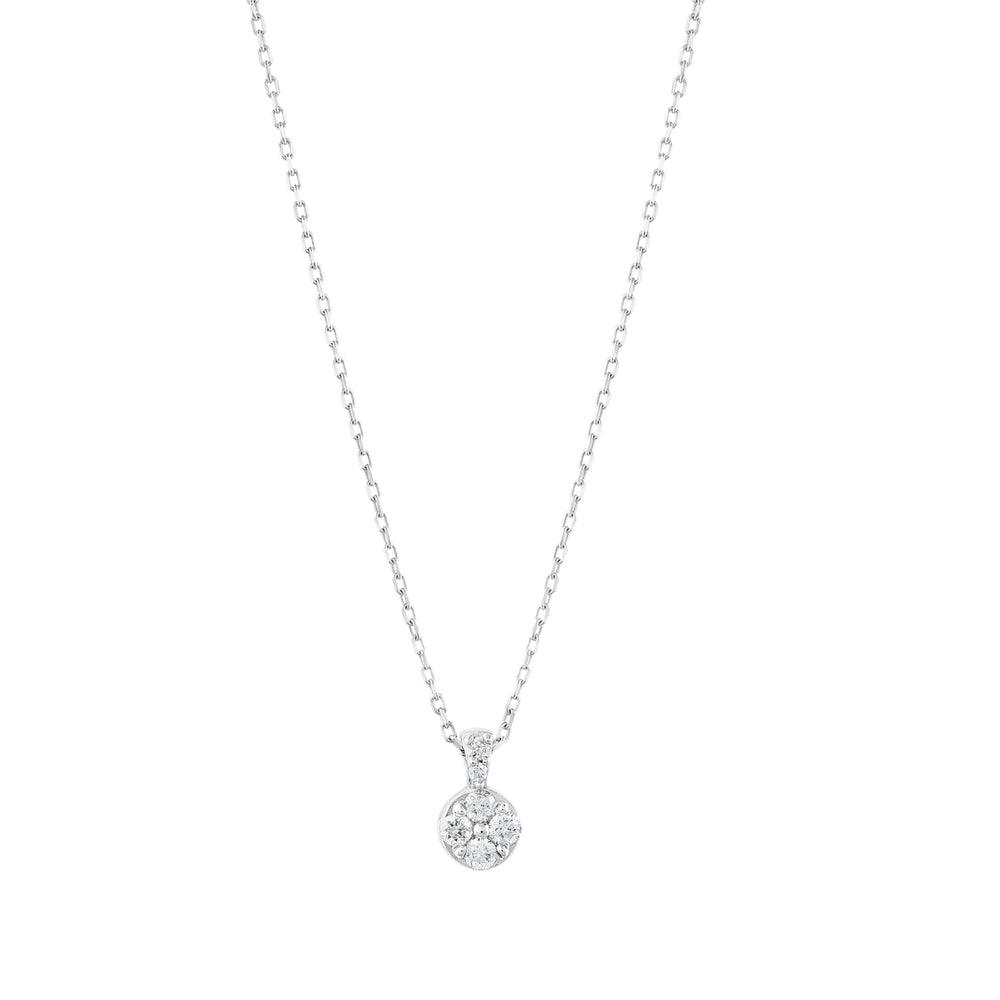 0.10 Karat Unus Diamante Collana