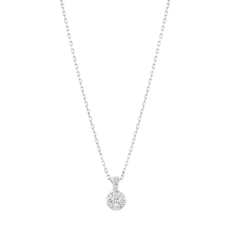 0.10 Karat Unus Diamante Collana