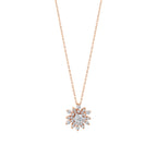 0.43 Karat Flora Pırlanta Kolye