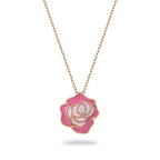 0.01 Karat Diamante Gül Collana
