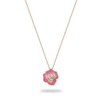 0.01 Karat Diamante Gül Collana